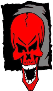 Back in the early years, WHS utilized the nickname "Red Ghosts"!   In 2003, WoodbridgeFootball.com was created.  Utilizing that piece of history,  the web site mascot you see on our pages was adopted. 